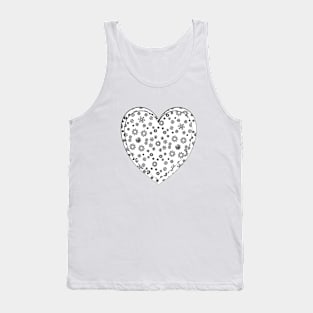 Snow flakes Tank Top